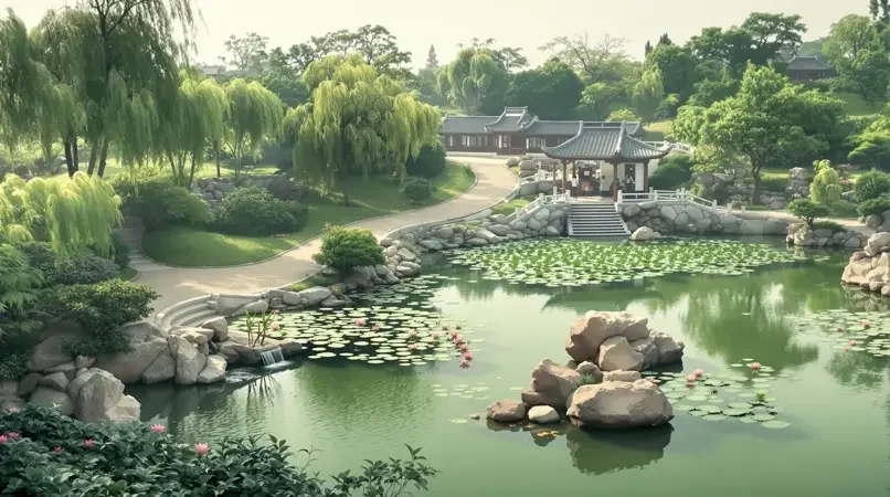 拙政园·水木清华 - 高清视频网站 拙政园·水木清华